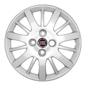 Calota Aro 14 Fiat Siena 2009 2010 2011 2012 2013 Prata