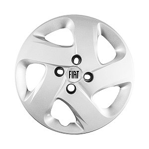 Calota aro 14 Fiat Mobi 2017/2020 prata