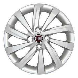 Calota Aro 15 Fiat Strada 2021 prata