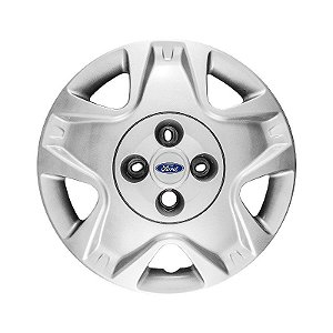 Calota Aro 14 Ford Fiesta Hatch Sedan 2011/2012 prata
