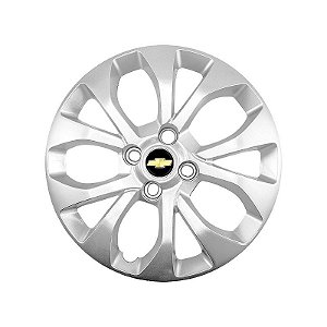 Calota aro 14 Chevrolet Onix Prisma 2017/2019 Prata