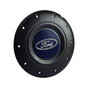 Calota Central Roda de Ferro Ford Emblema Azul Modelo Amarok aros 13 14 15