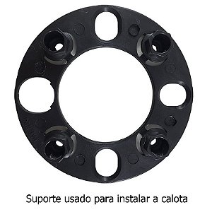 Calota Central Roda de Ferro Ford Emblema Azul Modelo Amarok aros 13 14 15