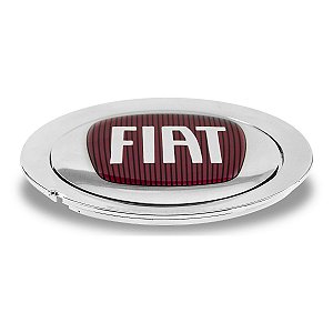 Jogo Calota Central 147mm Scorro S172 S181 Fiat Vermelho