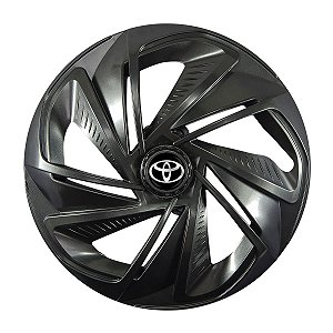 Calota Esportiva Aro 14 Nitro Grafite emblema Toyota