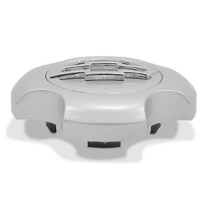 Calota Central Chevrolet Montana Sport Prata boton Cromado