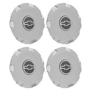 Jogo Calota Central 149mm GM Astra CD Emblema Chumbo