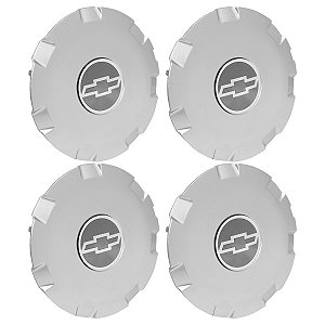 Jogo Calota Central 149mm GM Astra CD Emblema Chumbo