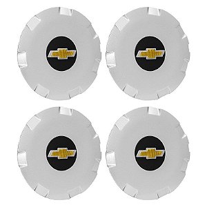 Jogo Calota Central 149mm GM Astra CD Emblema Preto