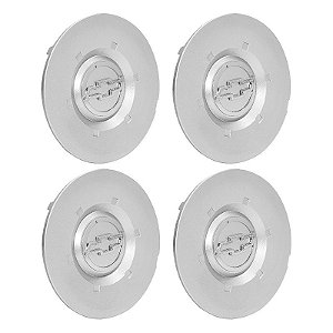 Jogo Calota Central 145mm GM Vectra Elegance boton Cromado