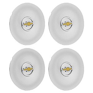 Jogo Calota Central roda esportiva Zunky ZK-450 Chevrolet