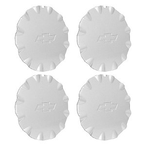 Jogo Calota Central roda esportiva Zunky ZK-740 Chevrolet