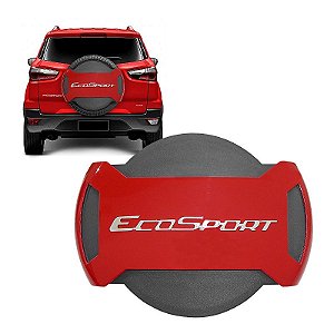 Capa Rígida Parcial de Estepe Ecosport Vermelho Arpoador