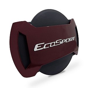 Capa Rígida Parcial de Estepe Ecosport Vermelho Merlot