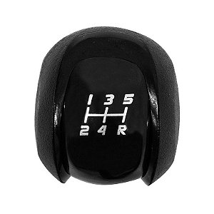 Manopla Bola de Câmbio Fiat Argo Cronos Preta