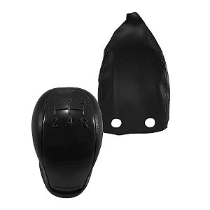 Manopla Bola de Câmbio e Coifa Mercedes Classe A