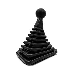 Manopla com coifa inteiriça sanfonada Fiat Uno 1994 a 2000