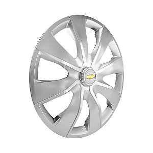 Calota Esportiva aro 14 Prime Prata emblema GM Prata