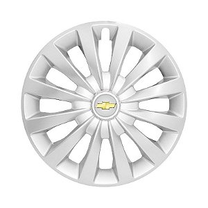 Calota Esportiva aro 13 Passat CC Prata emblema GM Prata