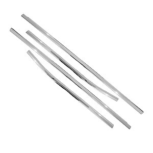 Aplique Cromado friso pestana janela Fiat Toro 2017 a 2022