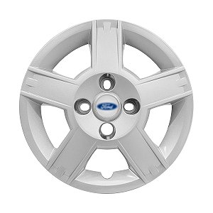 Calota Aro 14 Fiesta Hatch Sedan 2008 Até 2010 + Emblema