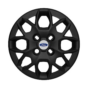Calota Aro 14 Ford Ka+ Ka Sedan 2015/2018 preta fosca