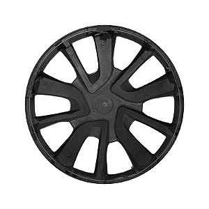 Calota Aro 15 Renault Sandero Logan 2014 à 2021 Preta fosca Encaixe