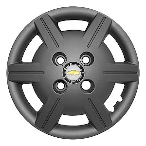 Calota Aro 13 Chevrolet Corsa Classic 2012/2015 grafite fosca