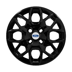 Calota Aro 14 Ford Ka+ Ka Sedan 2015/2018 preta brilhante