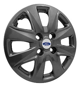 Calota Aro 14 Ka 2015 2016 2017 2018 Grafite Brilhante