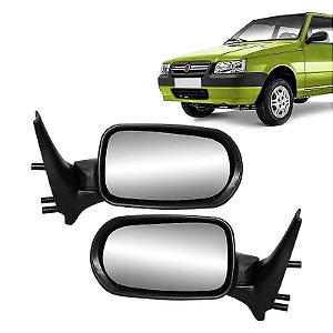 Par Retrovisor Uno Fire Flex 2006 a 2011 2 portas sem Controle