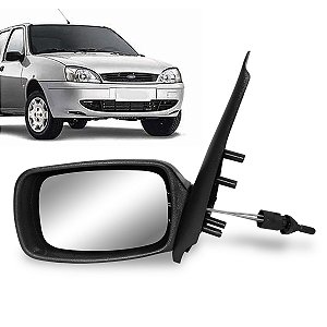 Retrovisor ford Fiesta 1996 a 2001 2/4 portas com controle