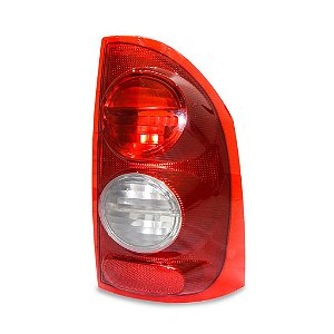 Lanterna traseira Chevrolet Montana 2003 a 2010 Rubi/Cristal