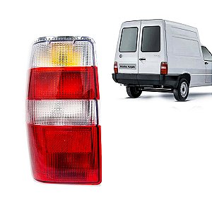 Lente Lanterna Traseira Fiorino 2004 2005 2006 2007 2008 2009 2010 2011 2012 Rubi Cristal