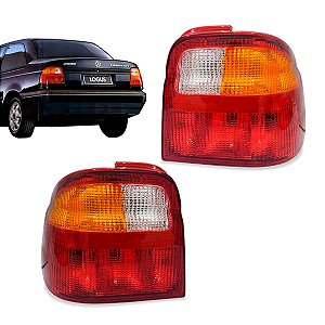 Par Lanterna traseira VW Logus 1992 a 1996 Tricolor