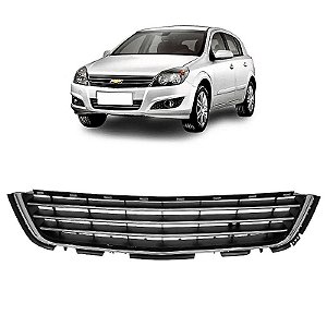 Grade do para-choque GM Vectra 2009 a 2012 com frisos cromados
