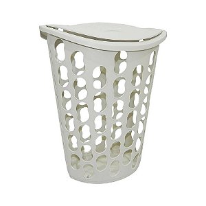 Cesto De Roupa Banheiro Lavanderia 40 Litros Multiuso Quarto