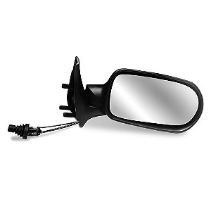 Retrovisor Uno Fire Flex 2006 a 2011 2 portas + Acabamento