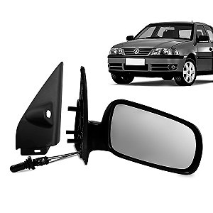 Retrovisor Gol/Saveiro G3/G4 4 portas c/ controle e acabamento interno