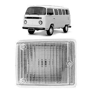 Lanterna Pisca Dianteiro Vw Kombi Cristal 1976 Até 2014 Cristal