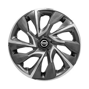 Calota Esportiva aro 15 DS4 Sport Cup Emblema Nissan