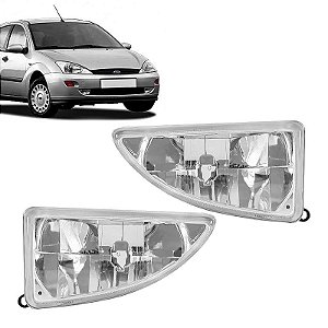 Par Farol Auxiliar milha Ford Fiesta Focus 1998 a 2003