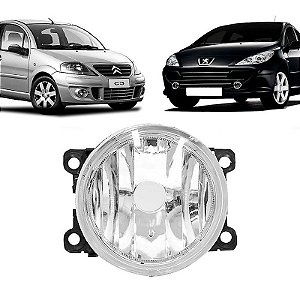 Farol Auxiliar milha Ciotren C3 C4 2006/2012 e Peugeot 307 2007/2012