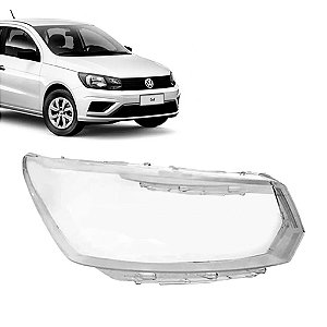 Lente de farol Gol G8 2018 a 2022 Saveiro G7 2016 a 2022