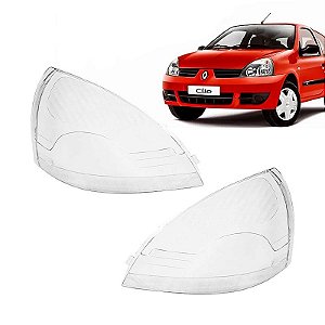 Par Lente de farol Renault Clio II 2003 a 2011