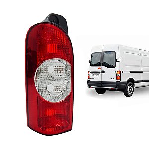 Lanterna Traseira Renault Master 2007 a 2012 Rubi/Cristal
