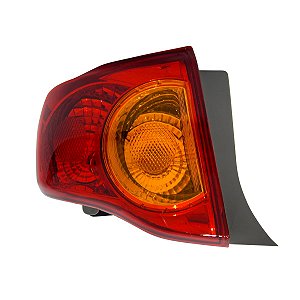 Par Lanterna Traseira Canto Toyota Corolla 2009/2011