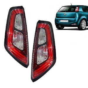 Par Lanterna Traseira Fiat Punto Sporting TJet Led 2013/2017