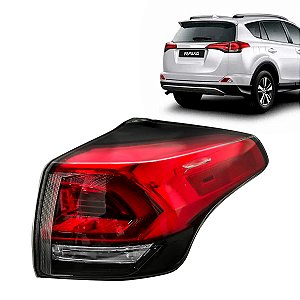 Lanterna Traseira Canto Toyota Rav4 2016/2018 Fumê