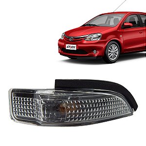 Pisca do Retrovisor Toyota Etios Hatch Sedan 2013/2022